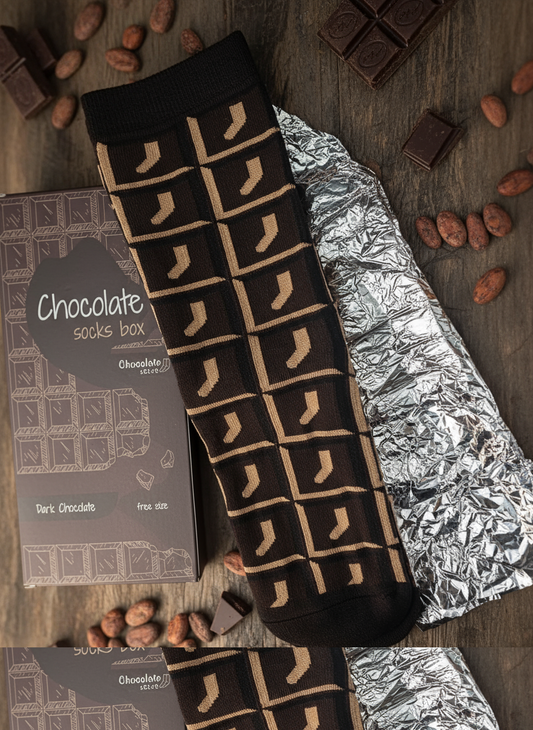 Zocks Choco 🍫 – Calcetines inspirados en tabletas de chocolate