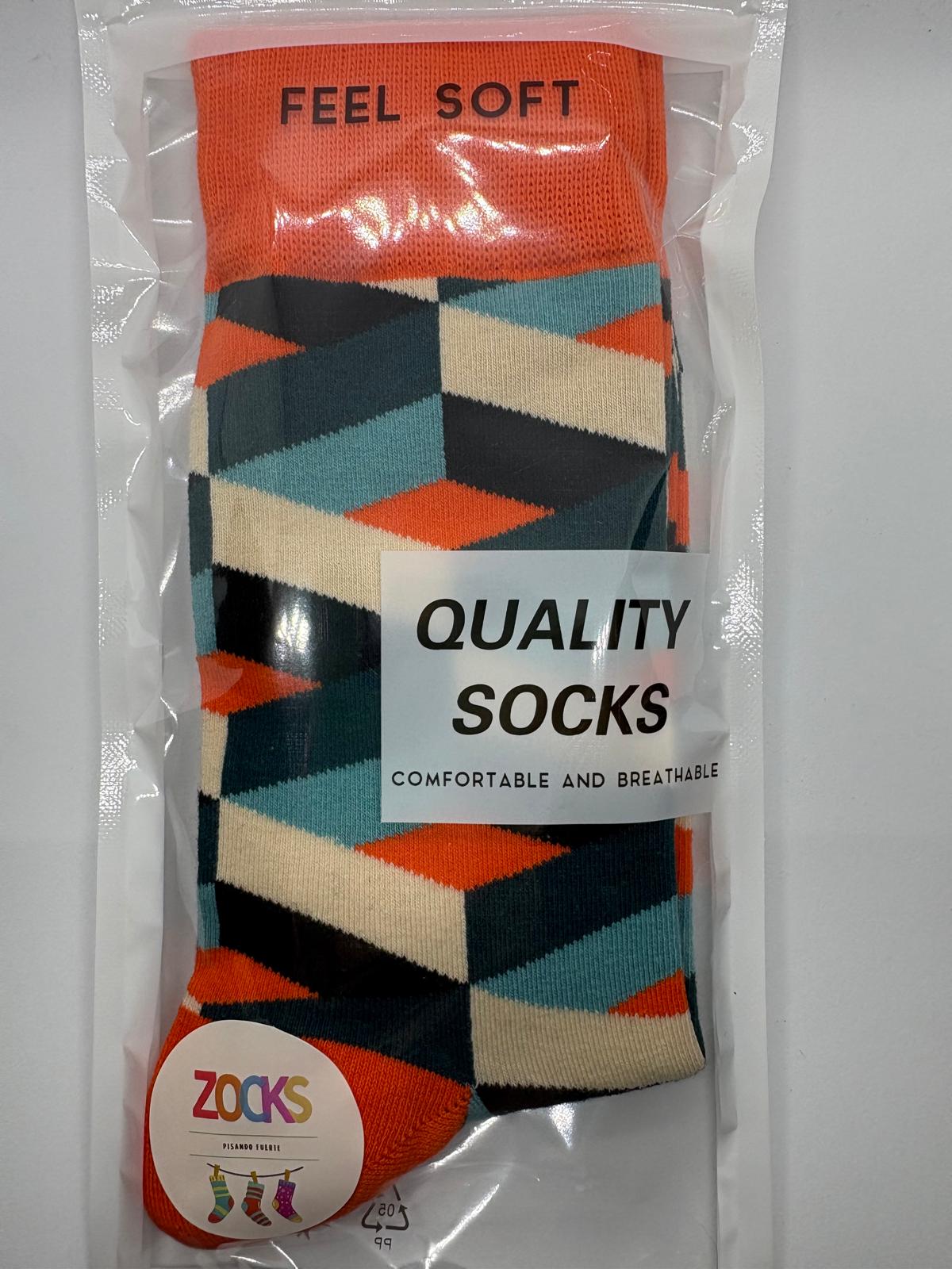 Zocks Cubos ◽️🟠 - Un giro de color para tu estilo