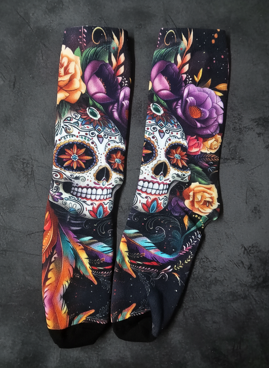 Zocks Calavera 💀🌺 – El arte nunca muere