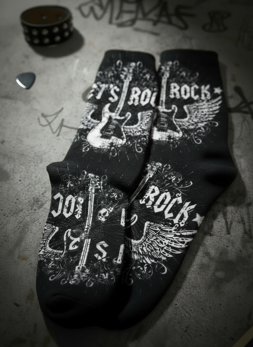 🧦 Zocks Rock - 🎸 Vibra en cada paso