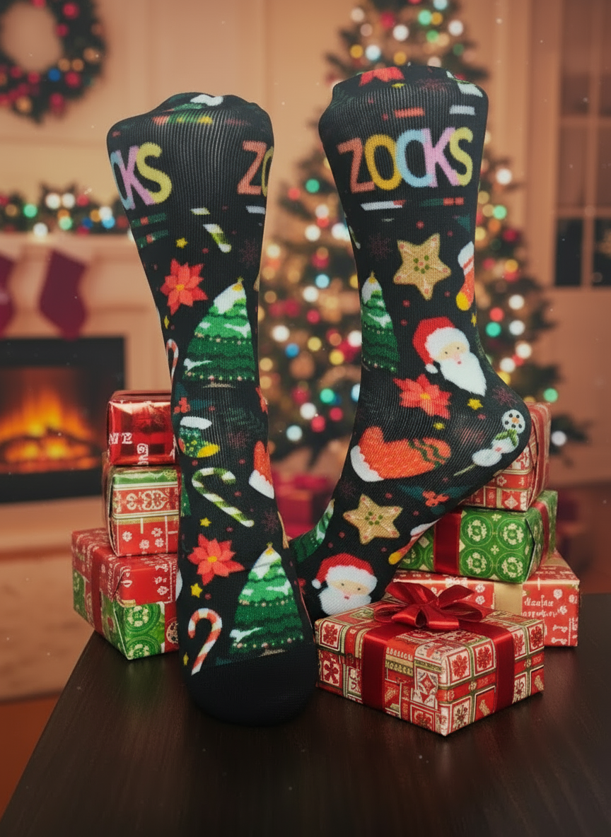 Zocks Navideños 🎄🎅🧦 - 
Calor, color y estilo bajo el árbol🎨